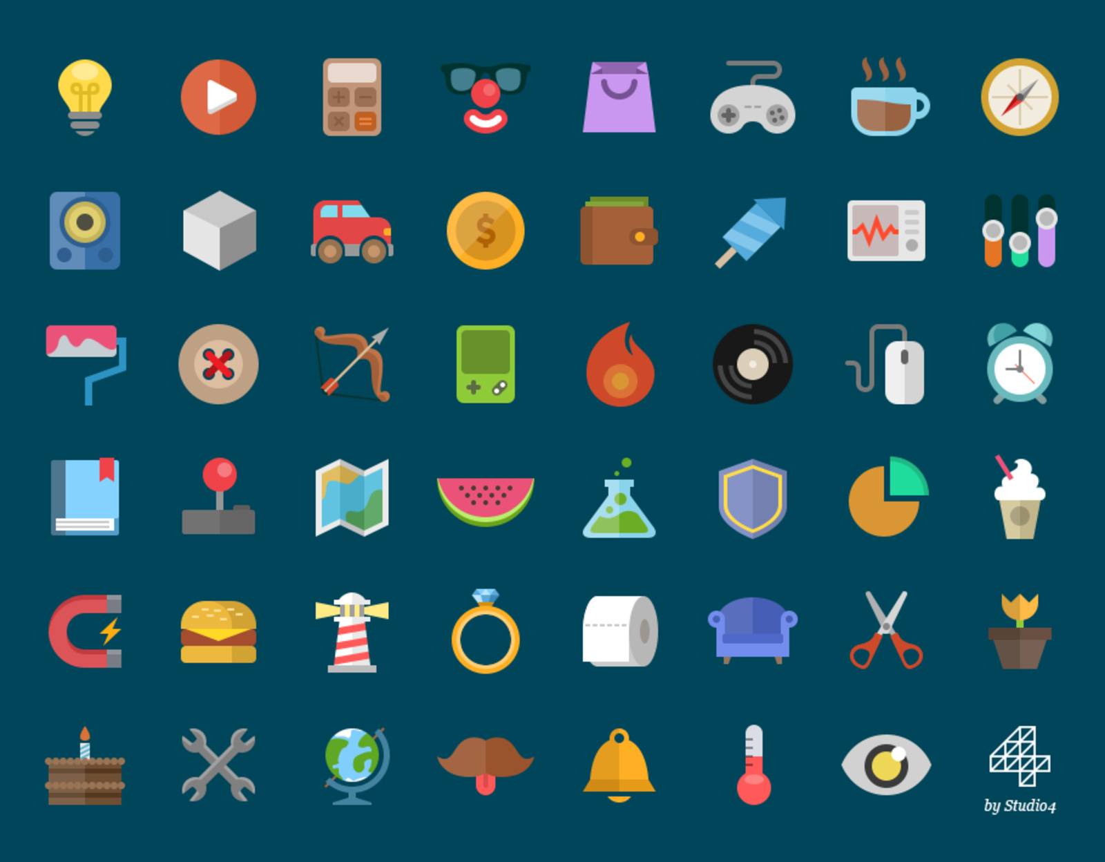 Free Flat Icons 2